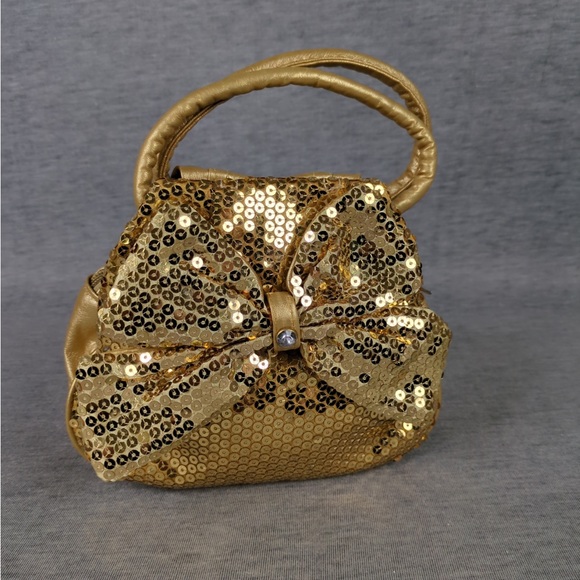 Two Pieces of Bow Sequins Small Hand Bags - Picture 2 of 10